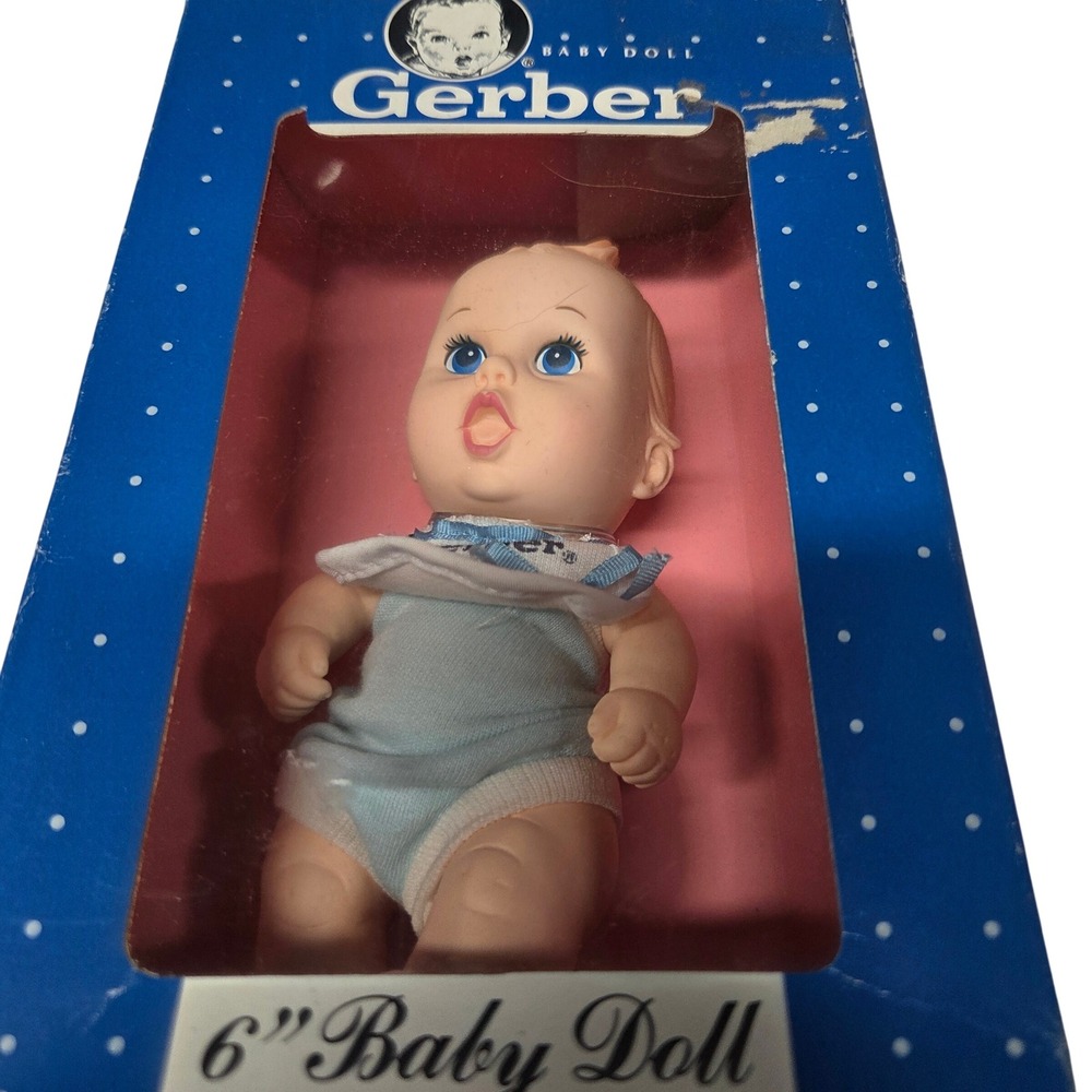 1989 Gerber Products 6" Baby Doll Vintage - NIB Unopened